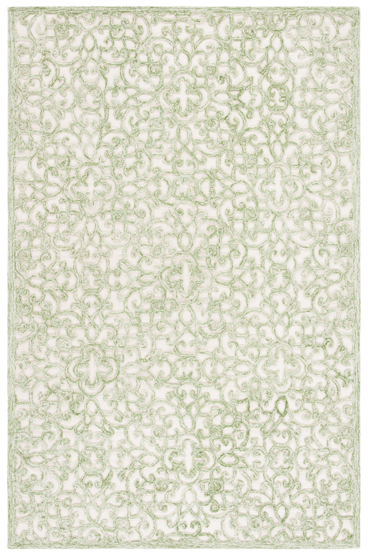 Safavieh Trace Trc103Y Ivory/Green Rug.