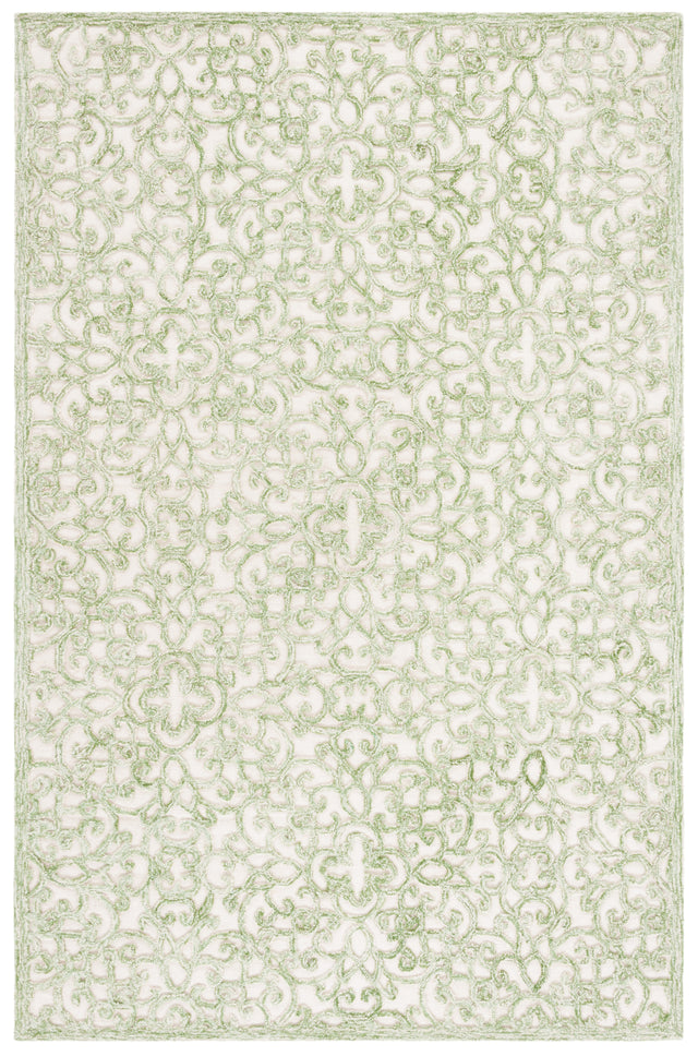 Safavieh Trace Trc103Y Ivory/Green Rug.