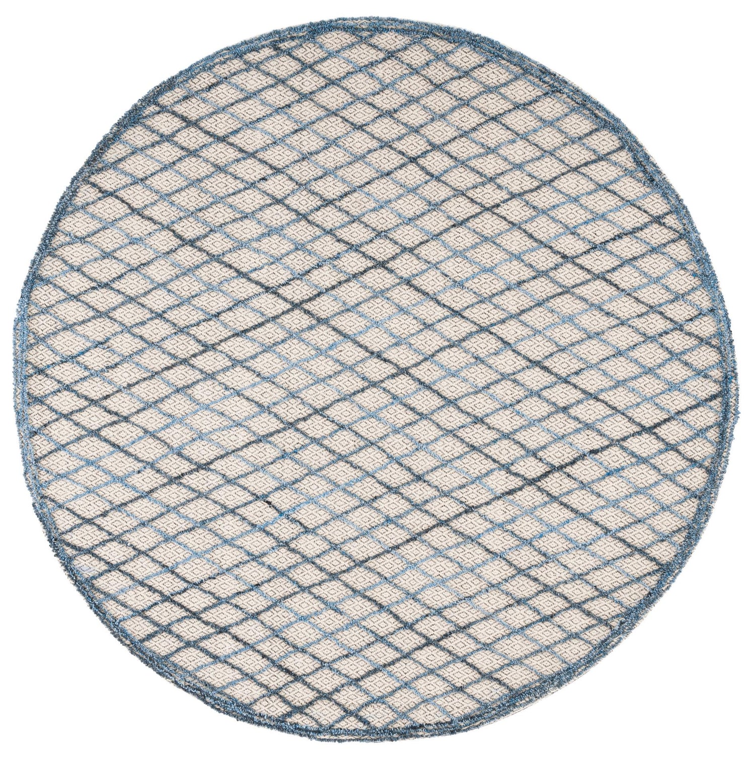 Safavieh Trace Trc204M Blue/Black Rugs.