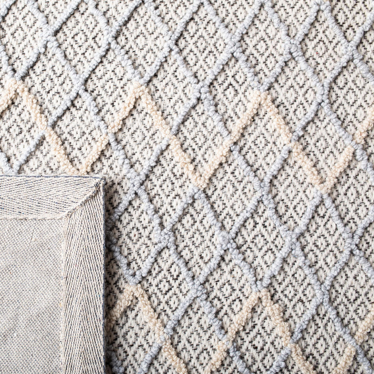Safavieh Trace Trc209M Blue/Black Rugs.