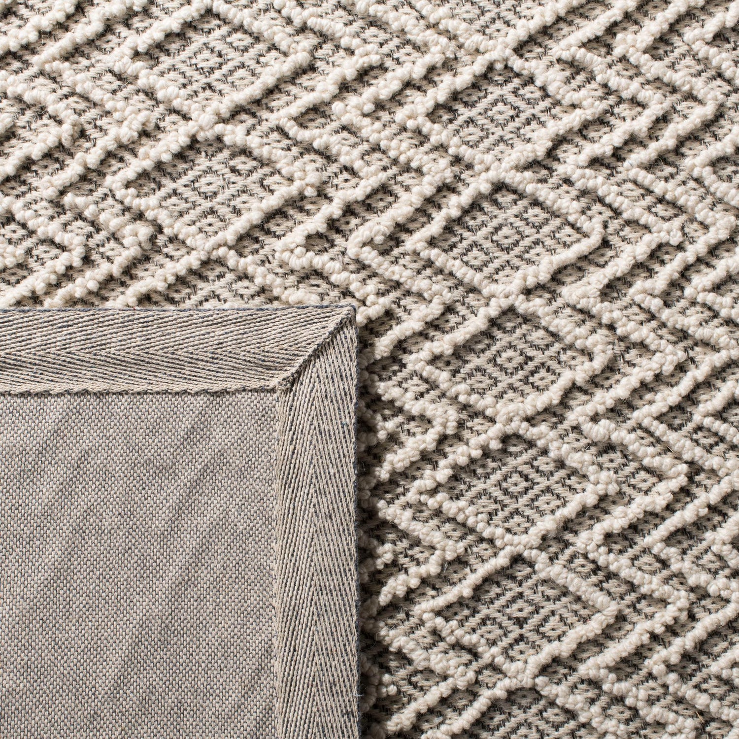 Safavieh Trace Trc211F Grey/Black Rug.