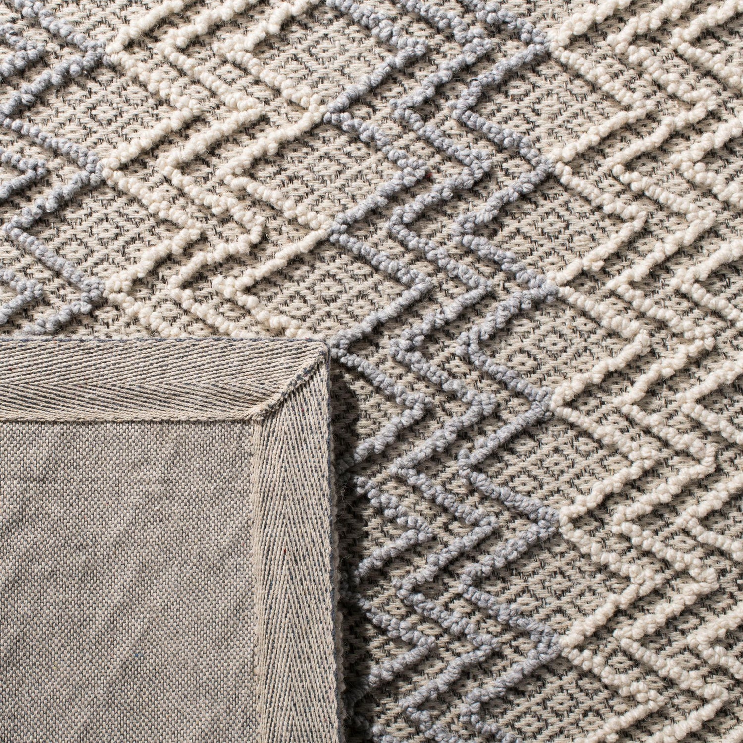 Safavieh Trace Trc211M Blue/Black Rug.