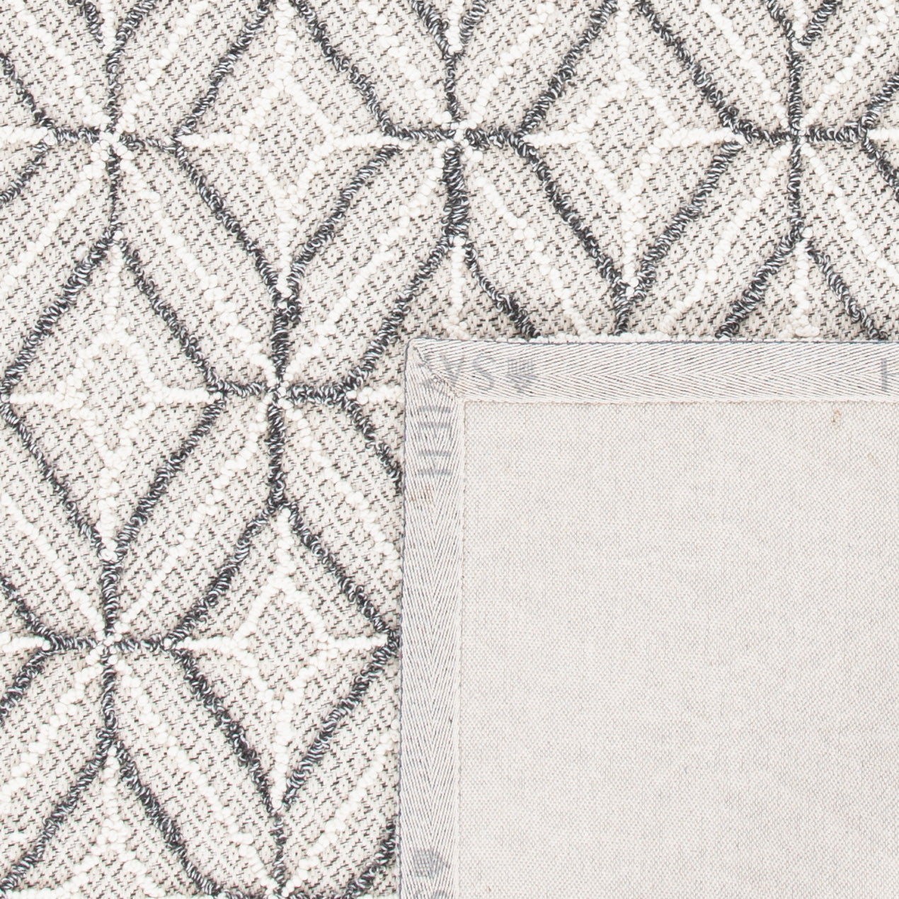 Safavieh Trace Trc212F Grey/Black Rug.