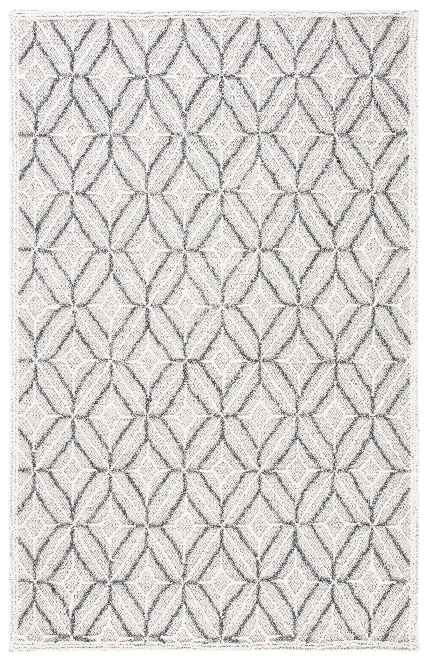 Safavieh Trace Trc212F Grey/Black Rug.