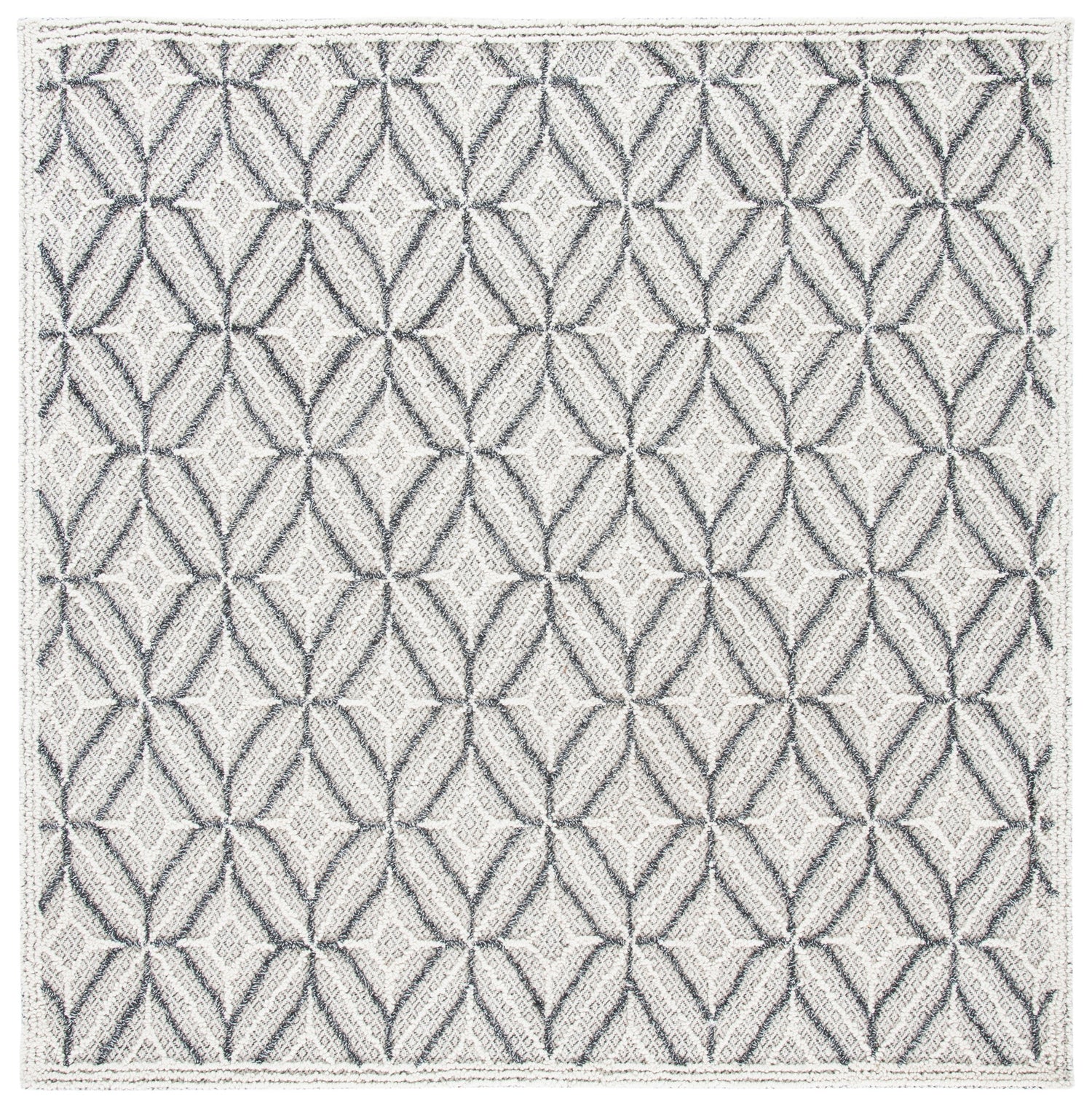 Safavieh Trace Trc212F Grey/Black Rug.