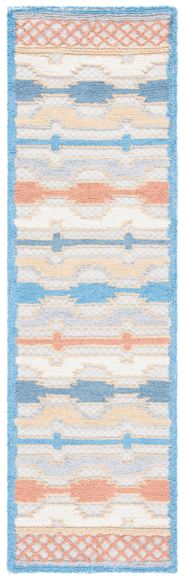 Safavieh Trace Trc221M Blue/Rust Rugs.
