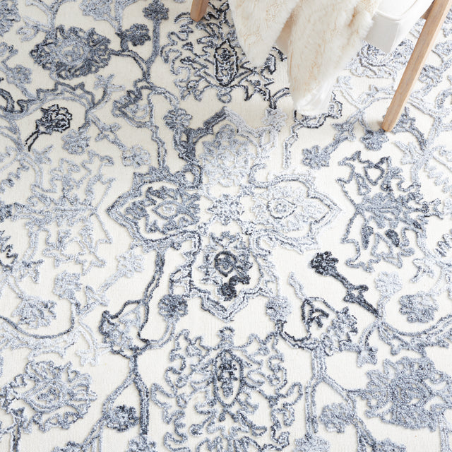 Safavieh Trace Trc303F Grey/Ivory Rug.