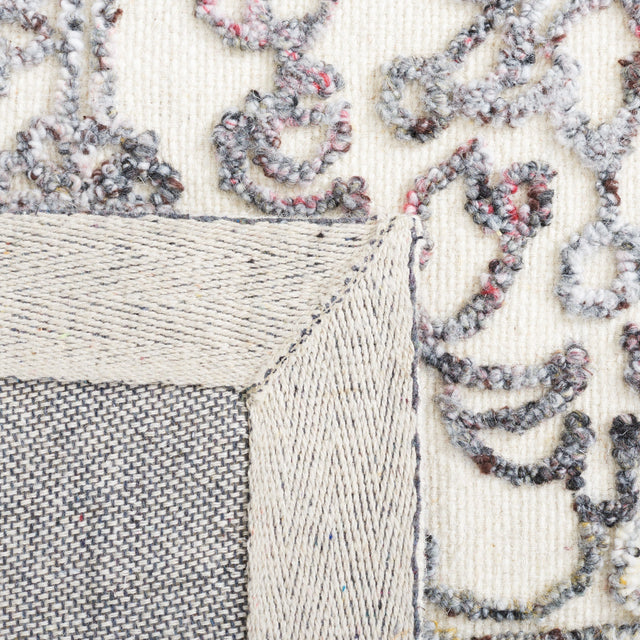 Safavieh Trace Trc303Q Red/Ivory Rug.