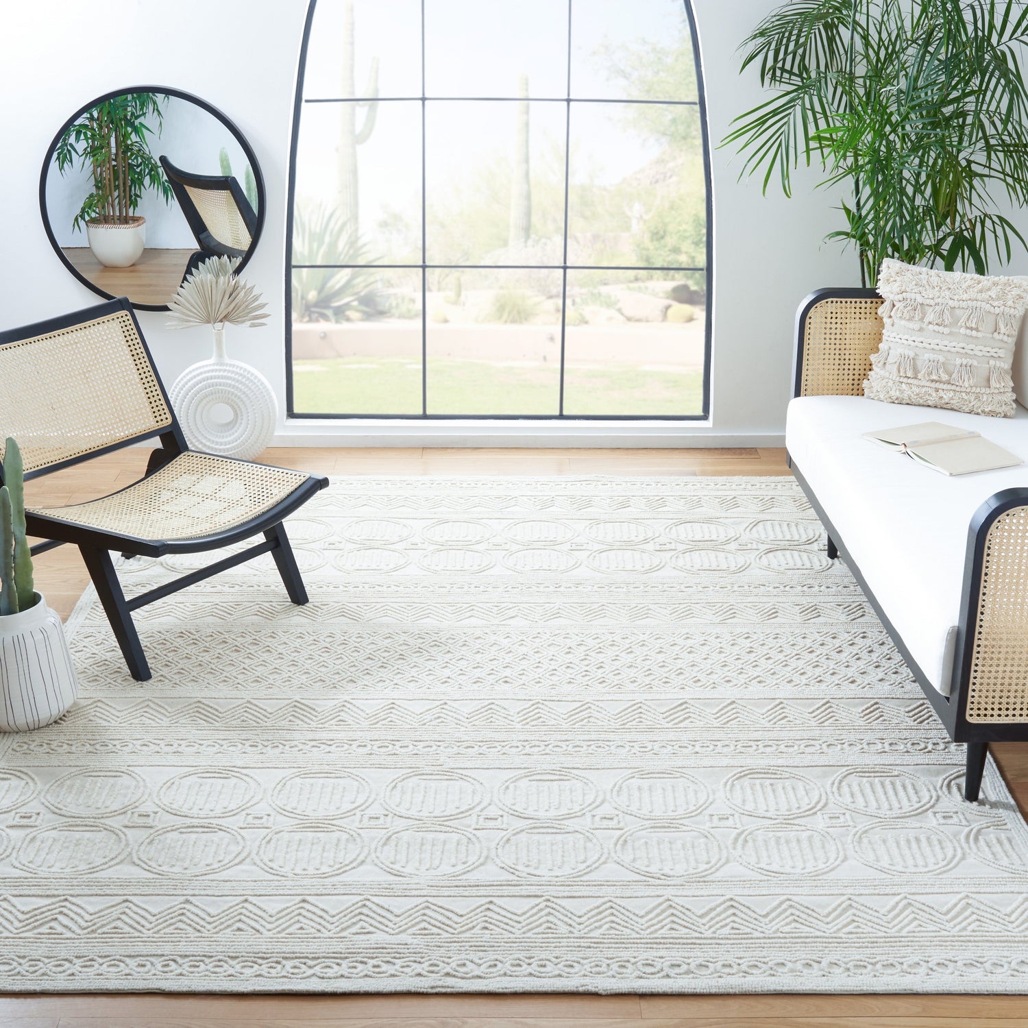 Safavieh Trace Trc402A Ivory Rugs.