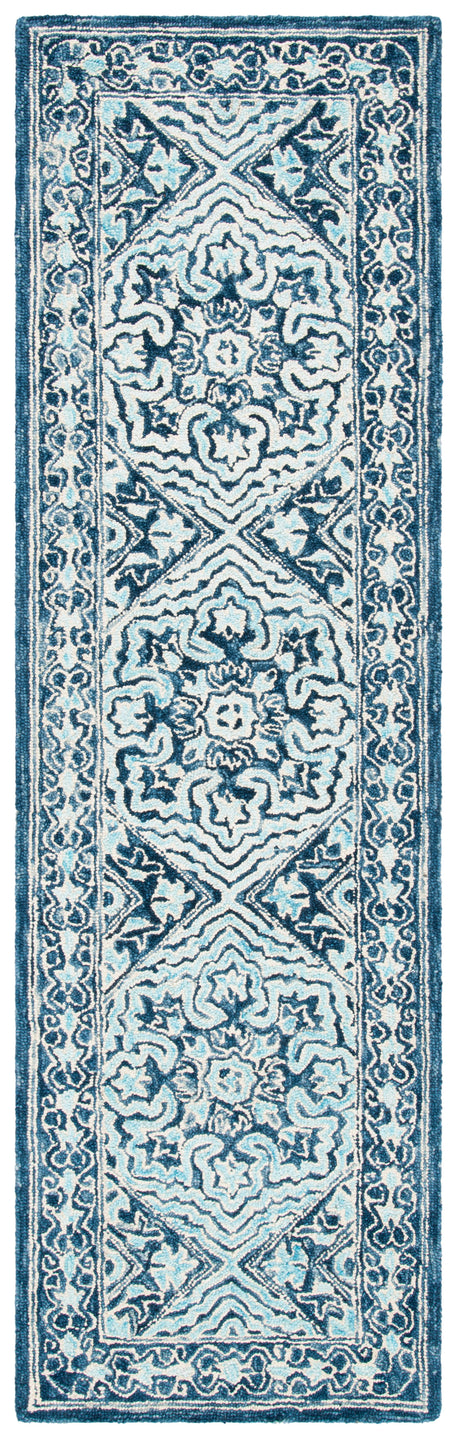 Safavieh Trace Trc507N Navy/Light Blue Rugs.