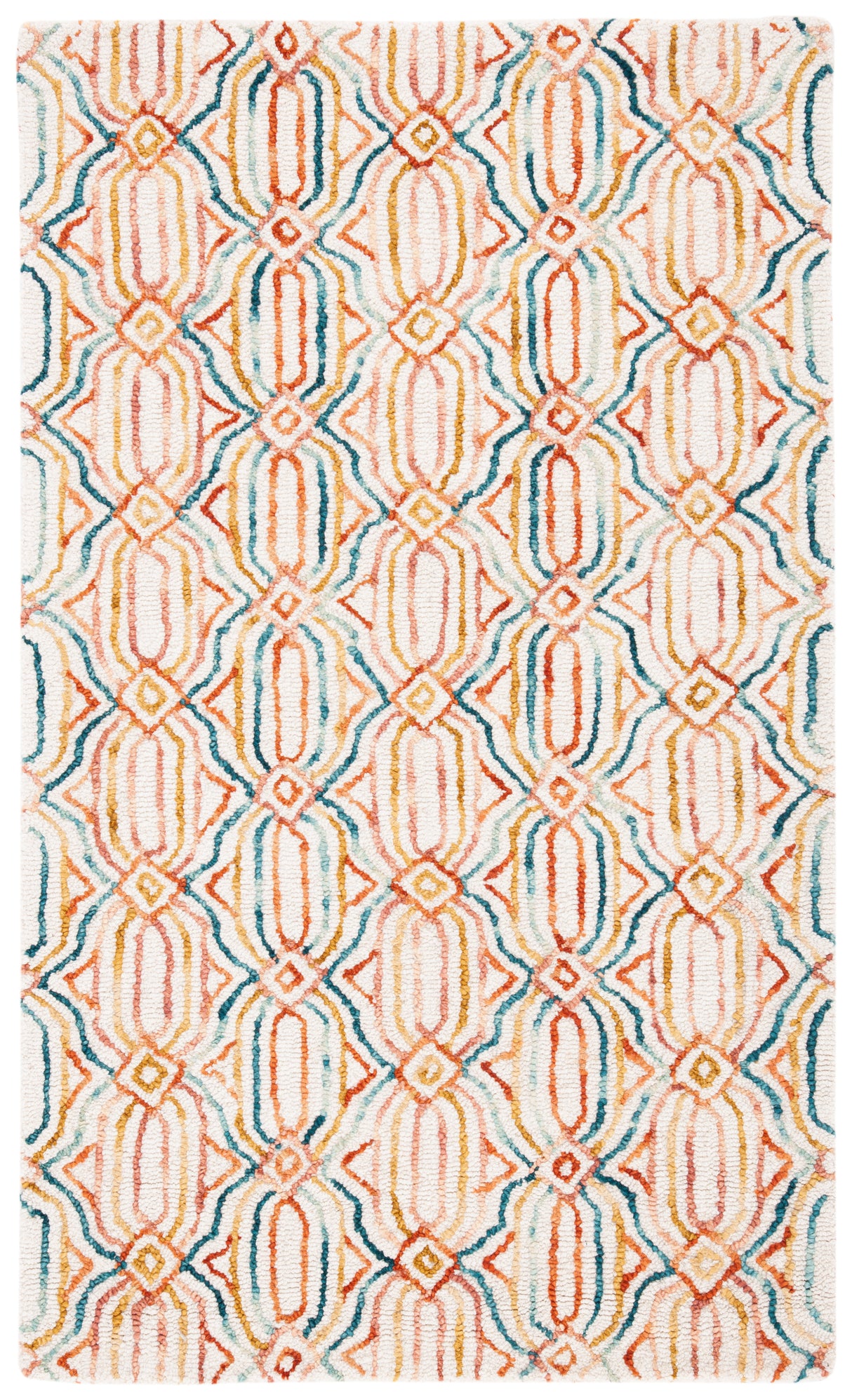 Safavieh Trace Trc511A Ivory/Navy Rugs.
