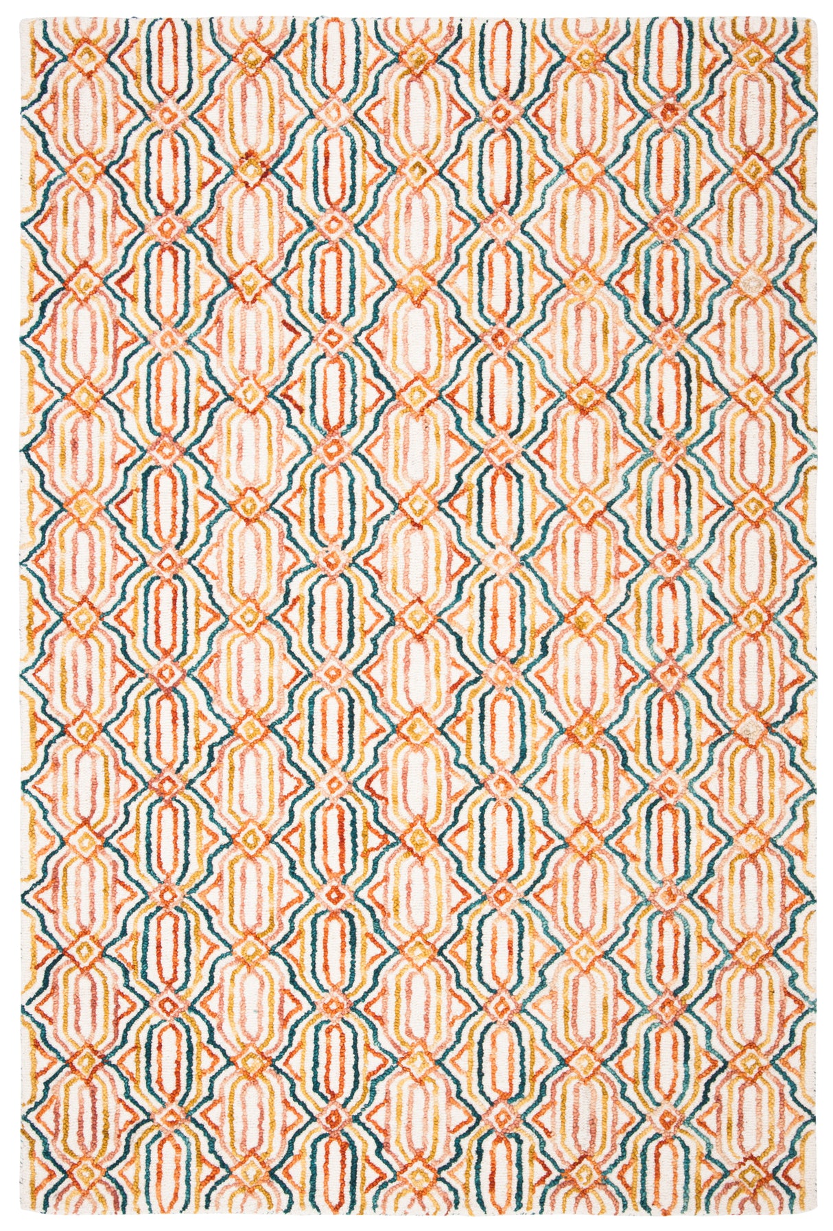 Safavieh Trace Trc511A Ivory/Navy Rugs.