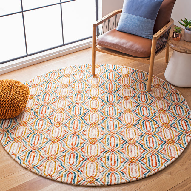 Safavieh Trace Trc511A Ivory/Navy Rugs.