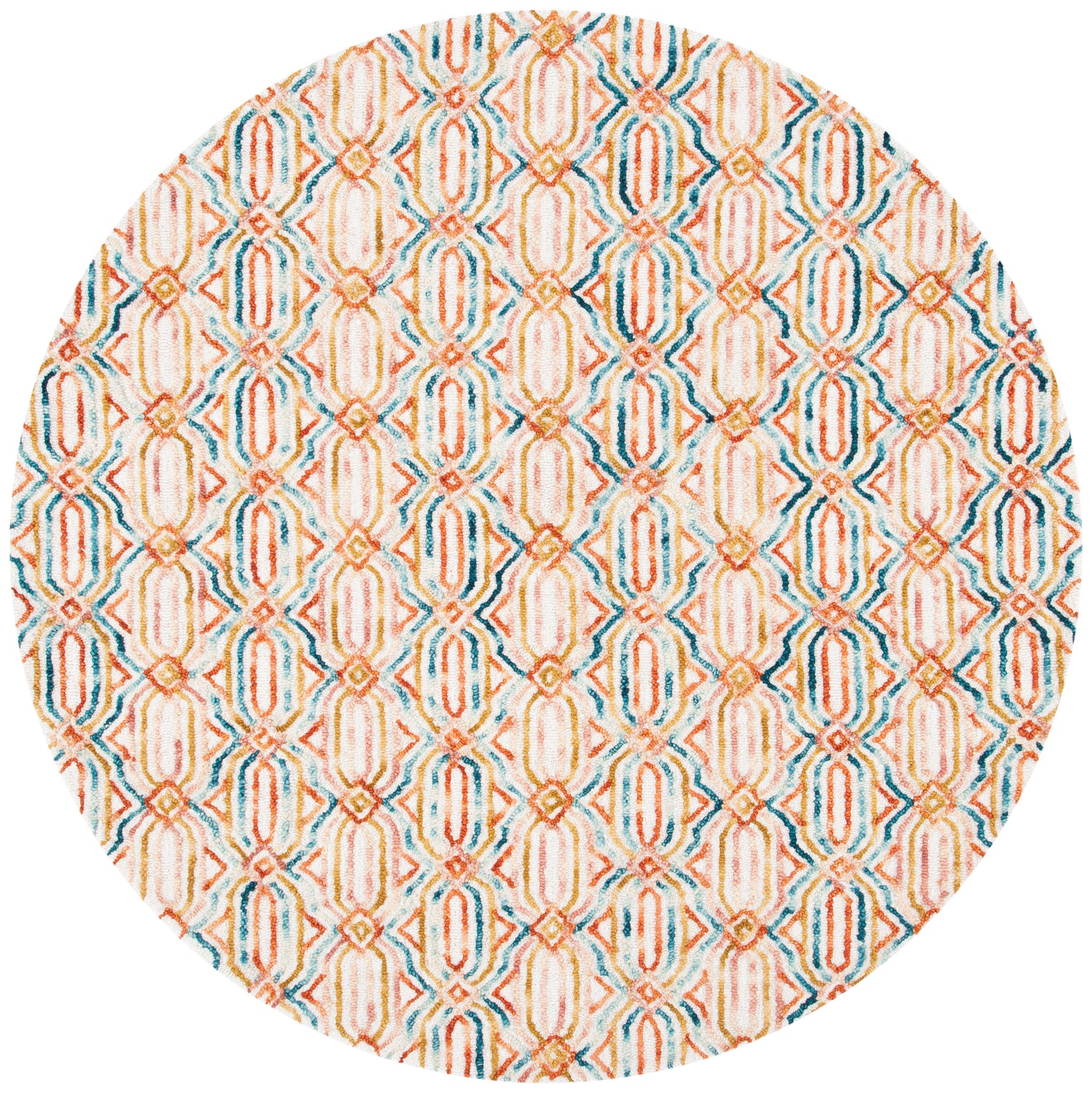 Safavieh Trace Trc511A Ivory/Navy Rugs.