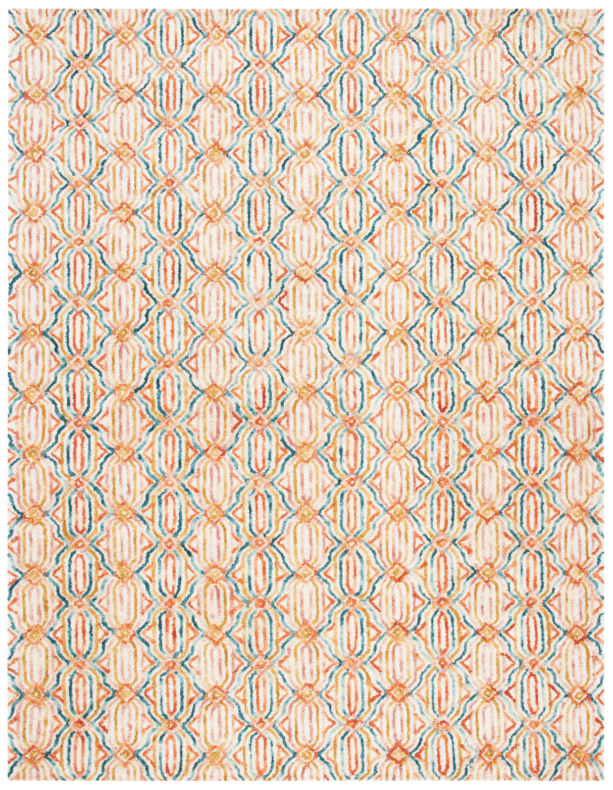 Safavieh Trace Trc511A Ivory/Navy Rugs.