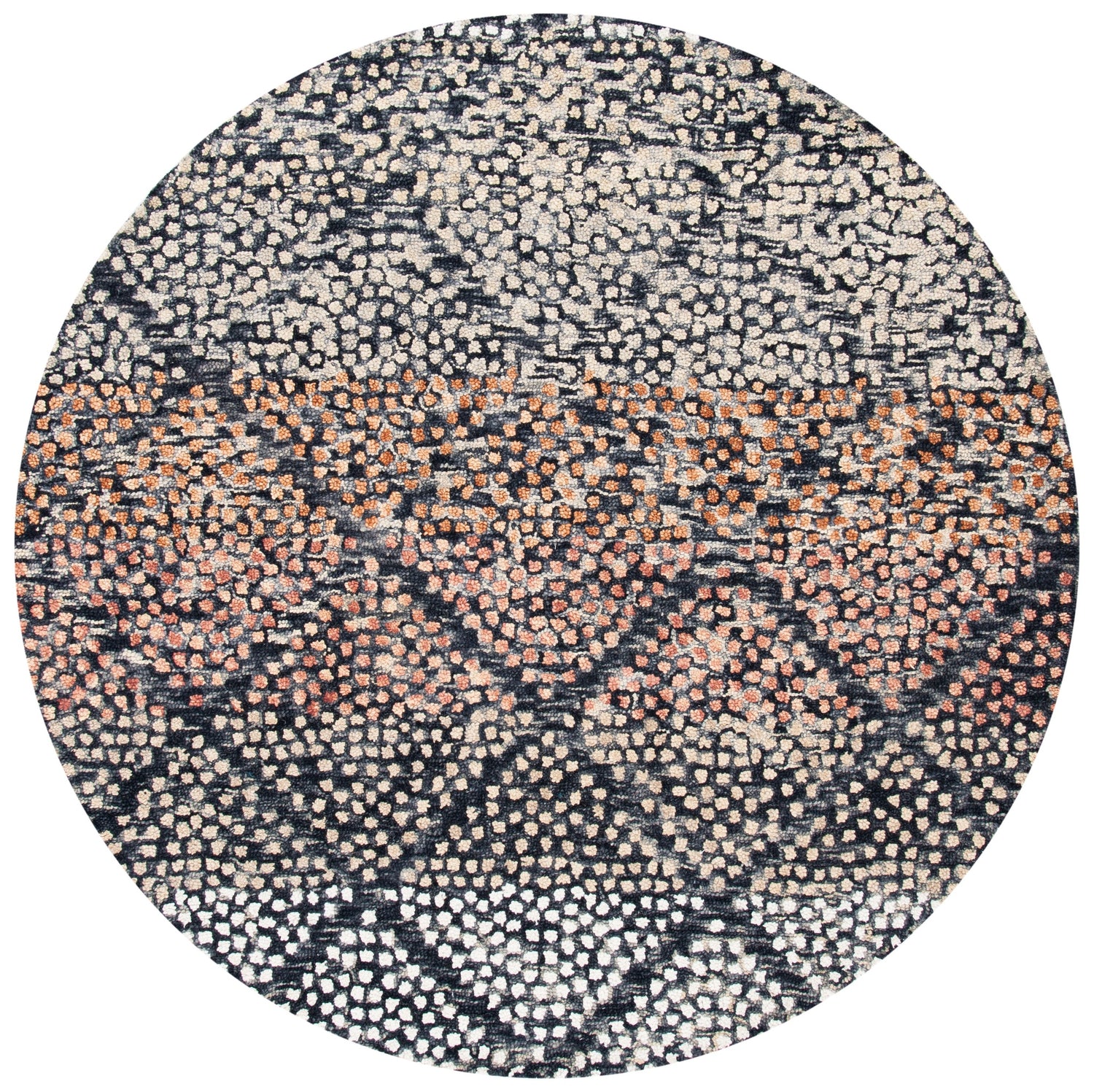 Safavieh Trace Trc513N Navy/Ivory Rugs.