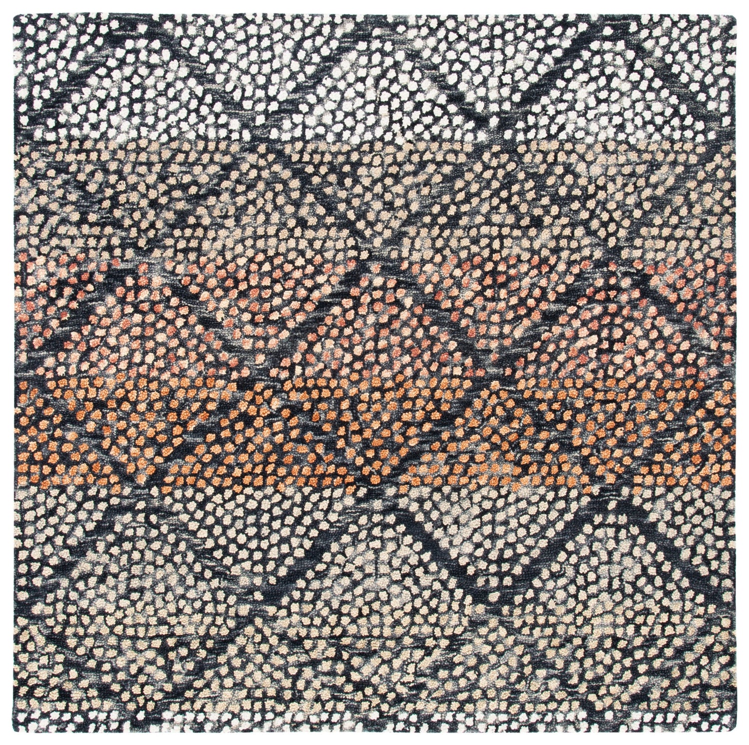 Safavieh Trace Trc513N Navy/Ivory Rugs.