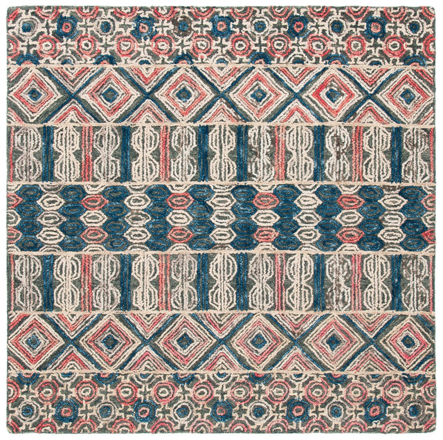 Safavieh Trace Trc516F Grey/Navy Rugs.