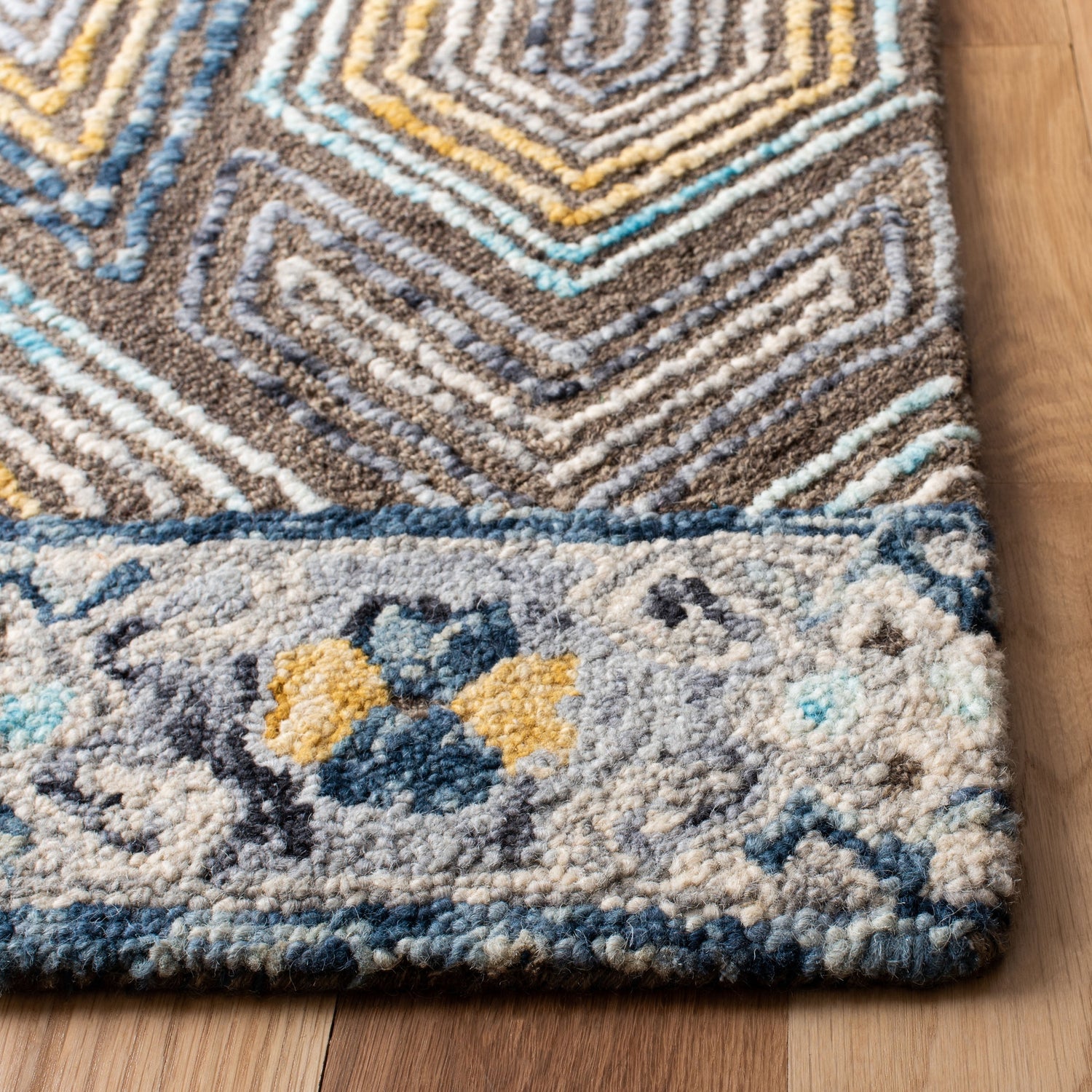 Safavieh Trace Trc518F Grey/Beige Rugs.