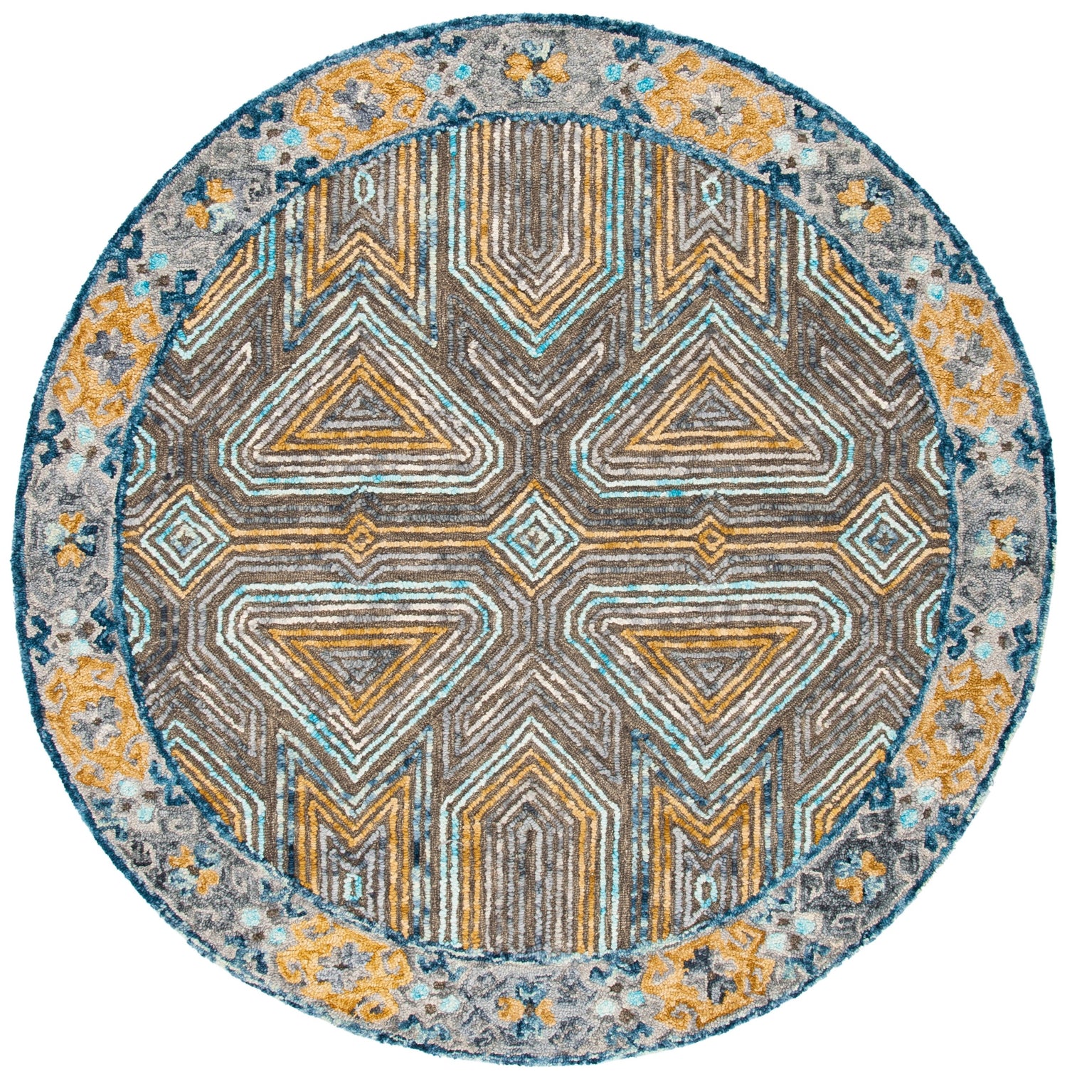 Safavieh Trace Trc518F Grey/Beige Rugs.