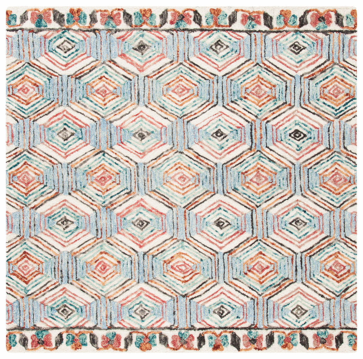 Safavieh Trace Trc522A Ivory/Light Blue Rugs.