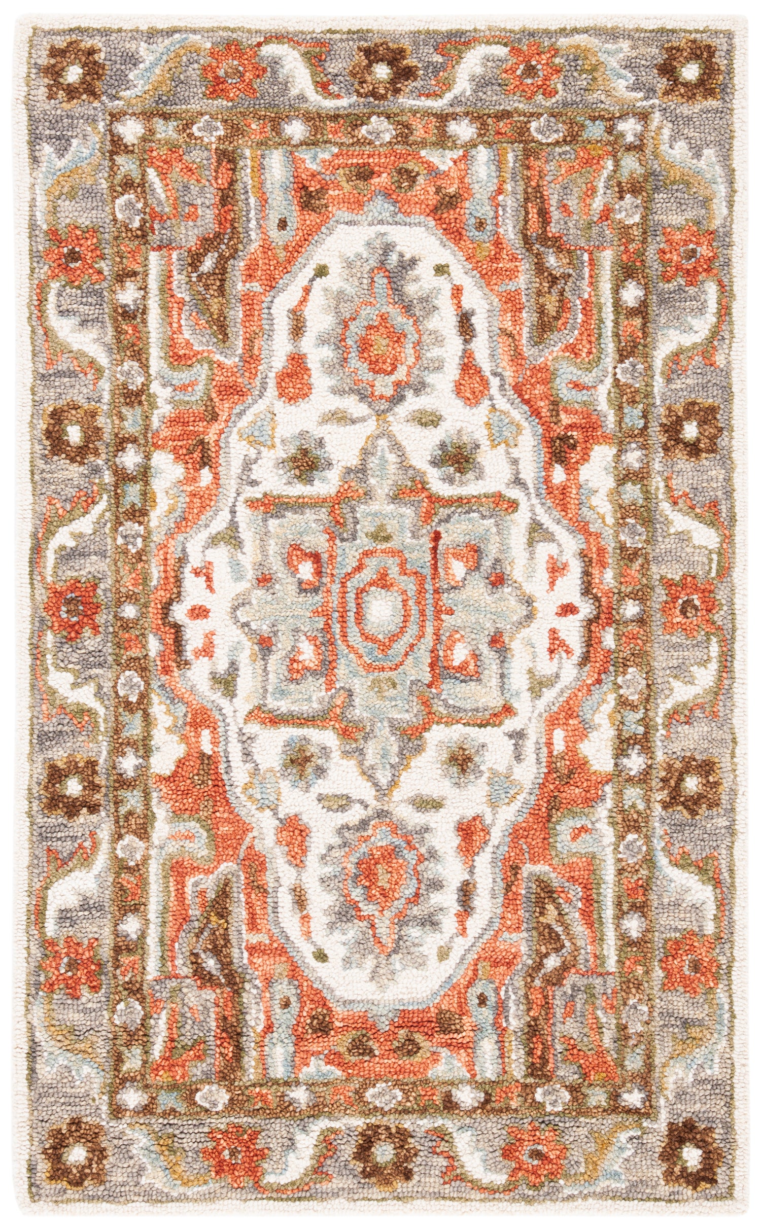 Safavieh Trace Trc523A Ivory/Red Rugs.