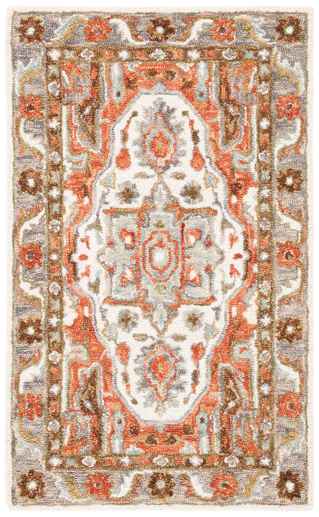 Safavieh Trace Trc523A Ivory/Red Rugs.