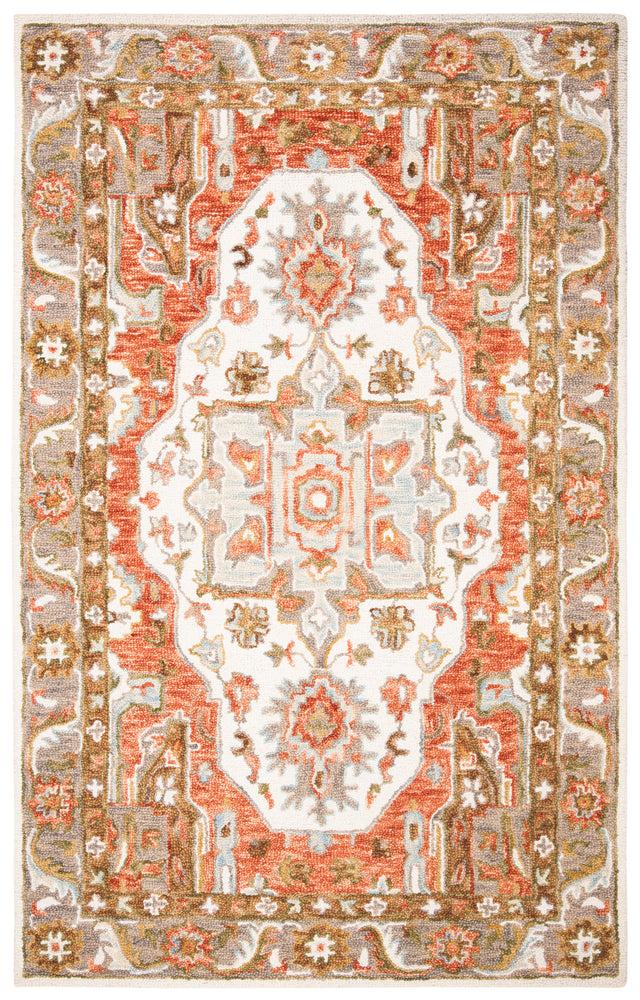 Safavieh Trace Trc523A Ivory/Red Rugs.