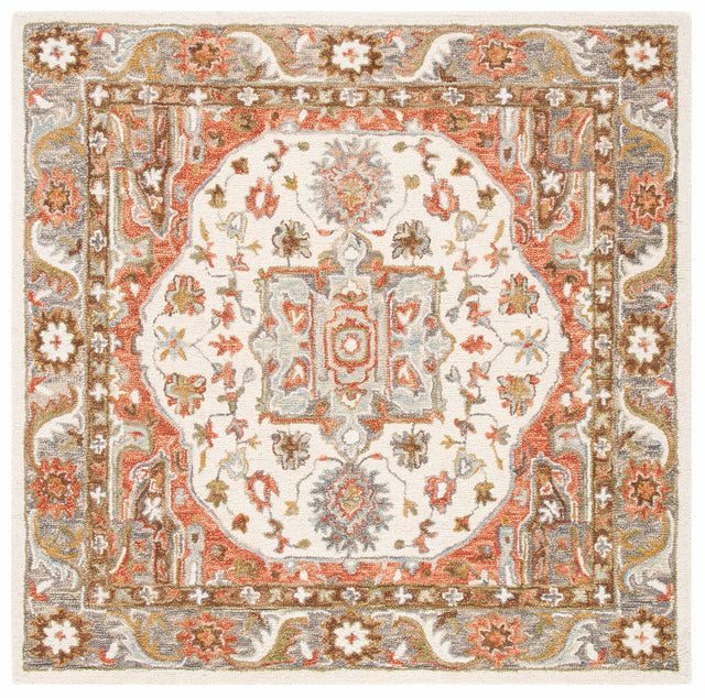 Safavieh Trace Trc523A Ivory/Red Rugs.