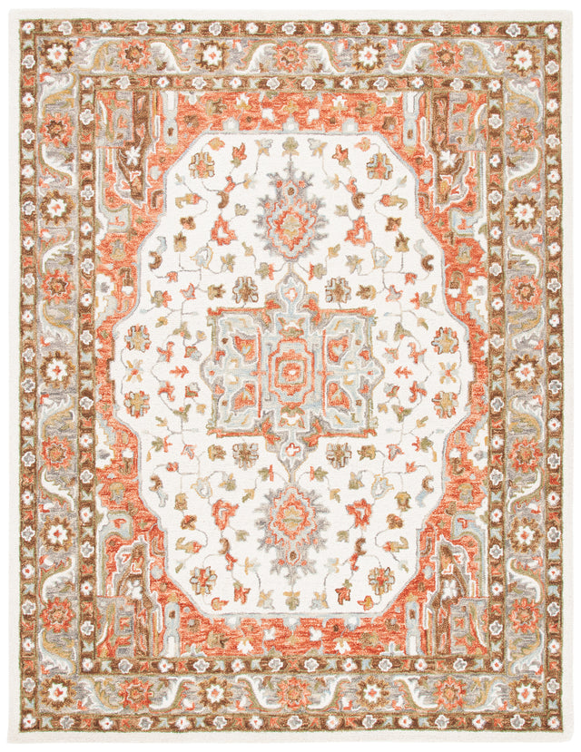 Safavieh Trace Trc523A Ivory/Red Rugs.