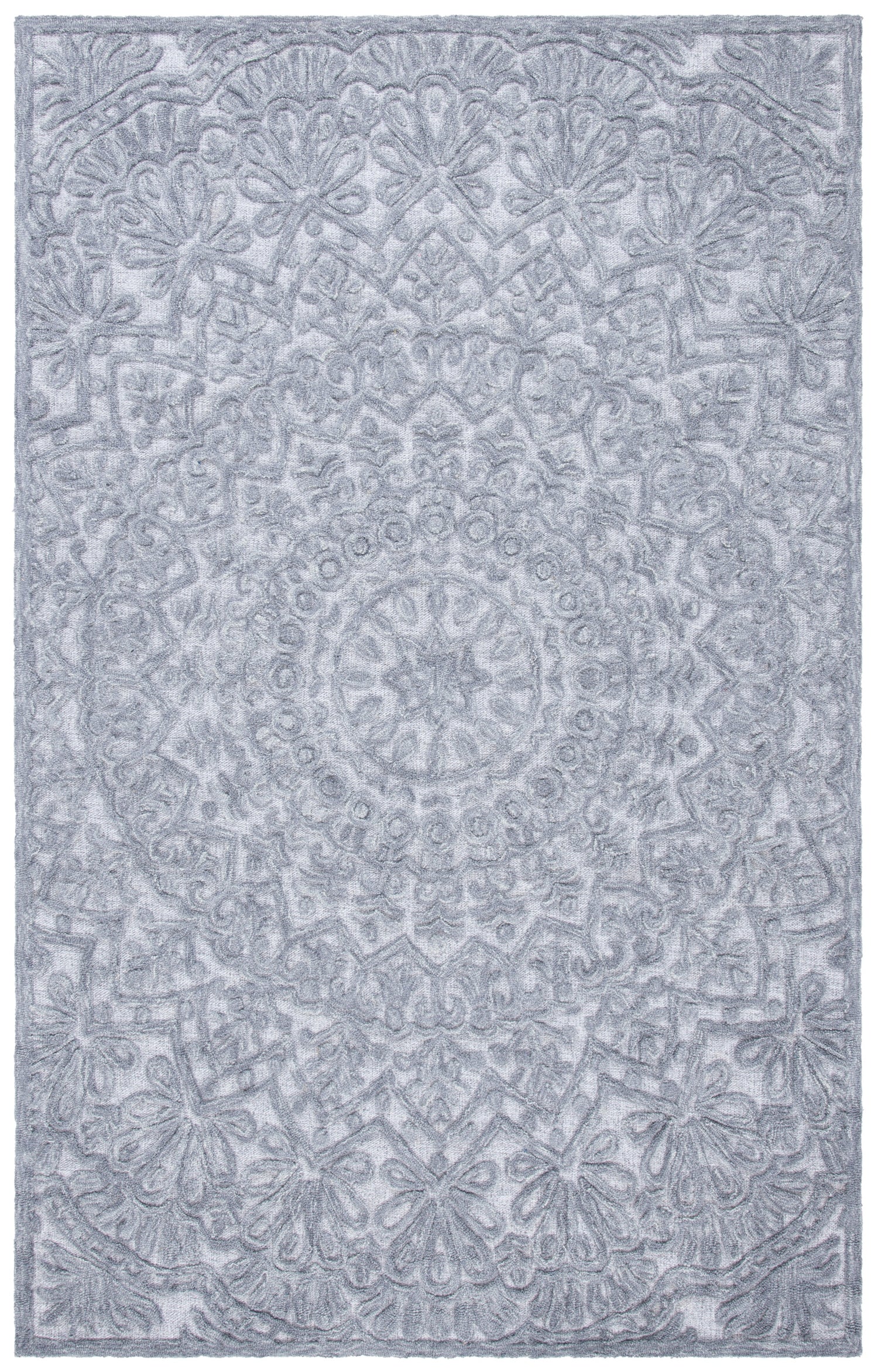 Safavieh Trace Trc601F Light Grey Rugs.