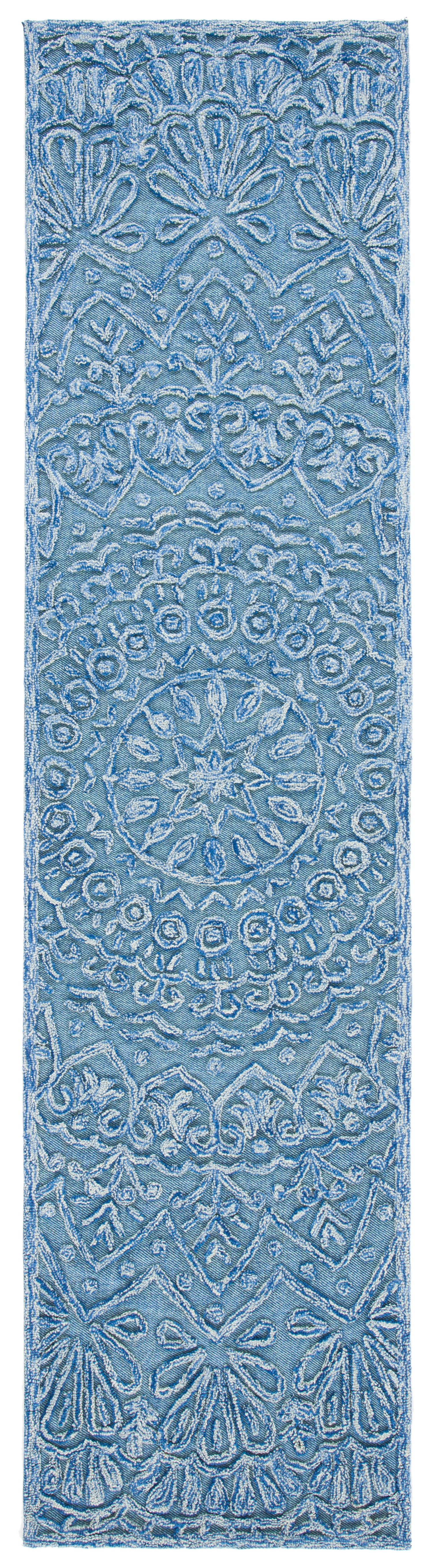 Safavieh Trace Trc601M Blue/Light Green Rugs.