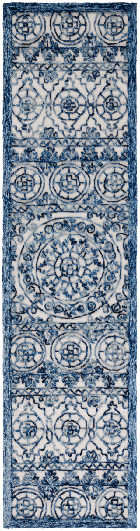 Safavieh Trace Trc701N Navy/Ivory Rugs.