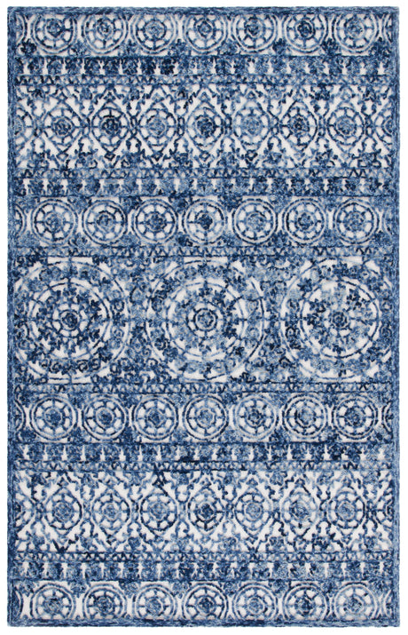 Safavieh Trace Trc701N Navy/Ivory Rugs.