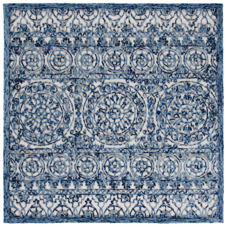 Safavieh Trace Trc701N Navy/Ivory Rugs.