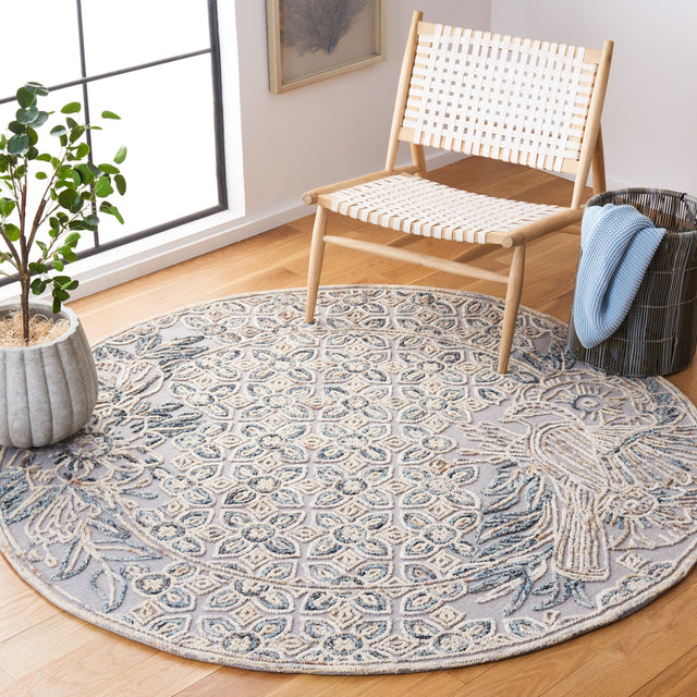 Safavieh Trace Trc801F Grey/Beige Rug.