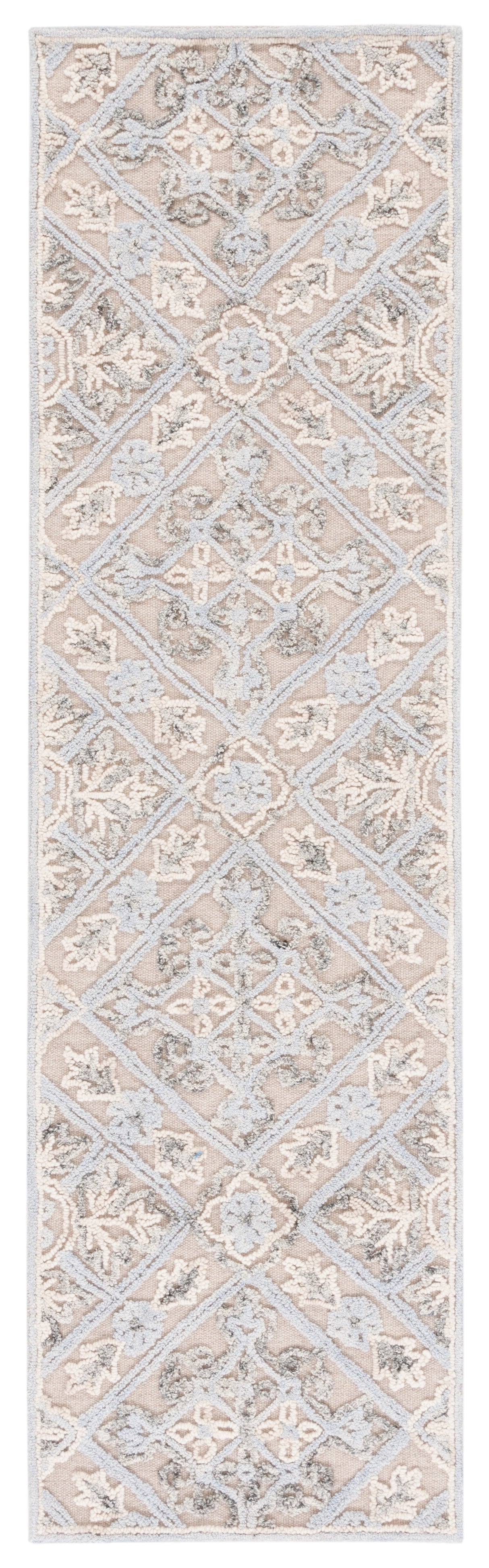 Safavieh Trace Trc802B Beige/Silver Rug.