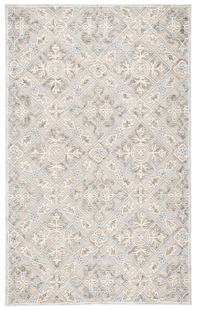 Safavieh Trace Trc802B Beige/Silver Rug.