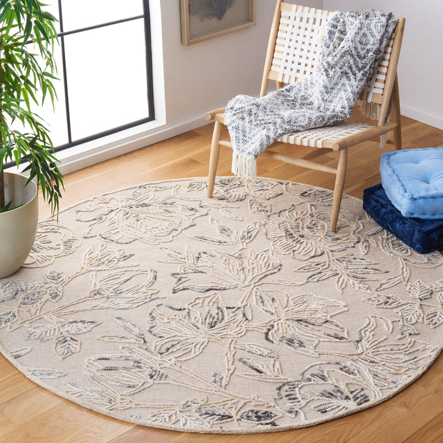 Safavieh Trace Trc803B Beige/Grey Rug.