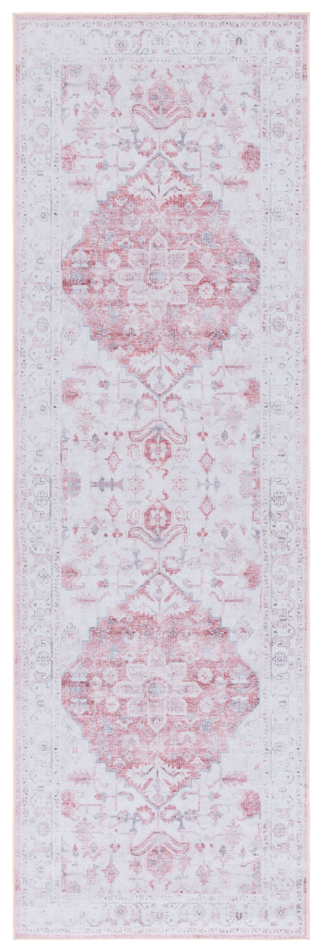 Safavieh Machine Washable Tucson Tsn129B Beige/Rust Rug.