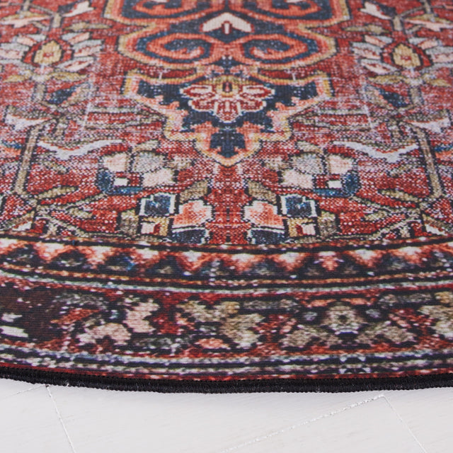 Safavieh Machine Washable Tucson Tsn138Q Red/Blue Rug.