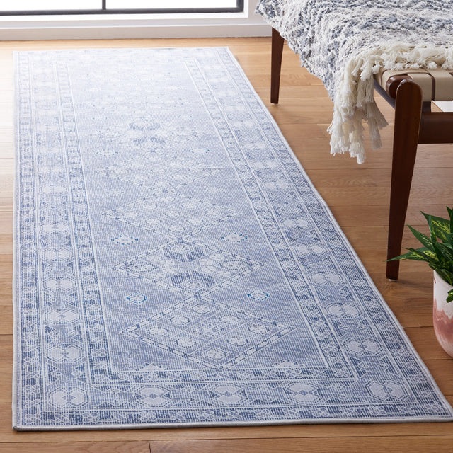 Safavieh Machine Washable Tucson Tsn141F Grey/Ivory Rug.