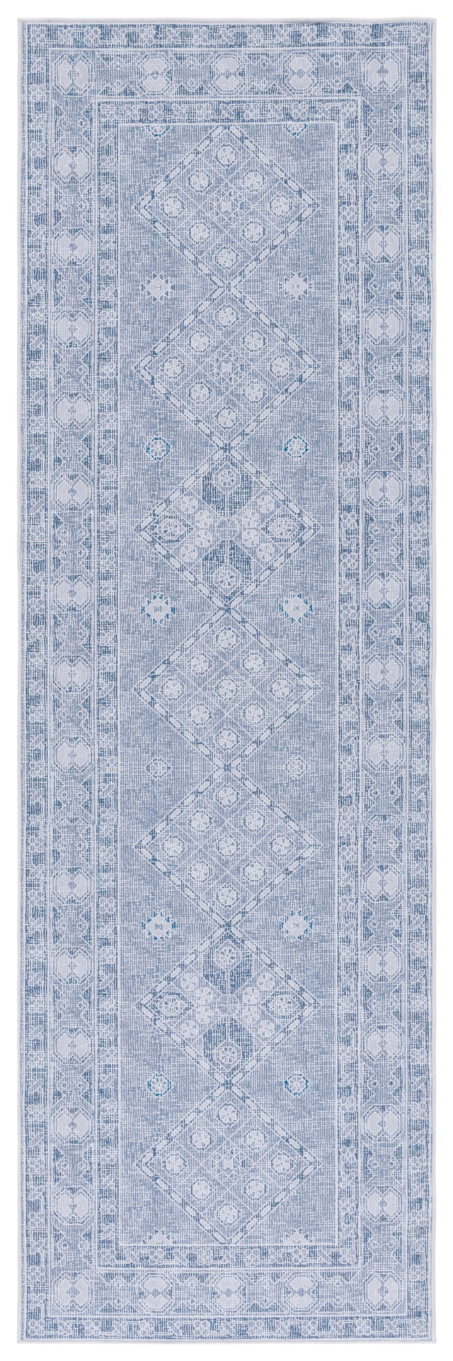 Safavieh Machine Washable Tucson Tsn141F Grey/Ivory Rug.