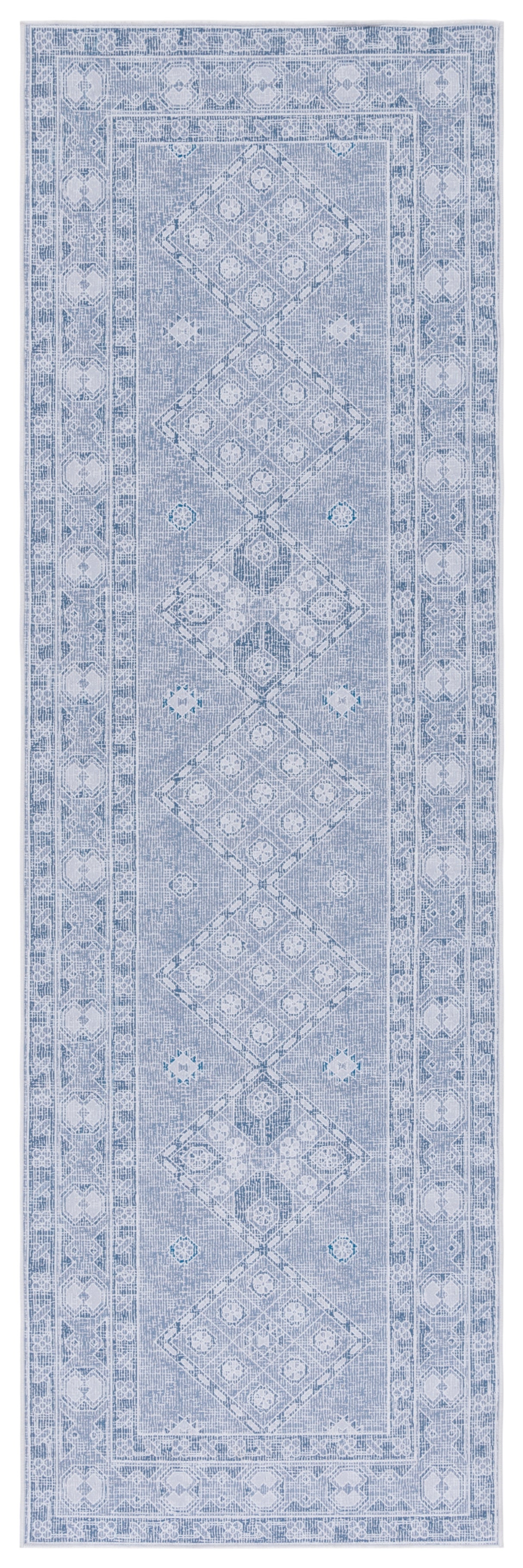 Safavieh Machine Washable Tucson Tsn141F Grey/Ivory Rug.