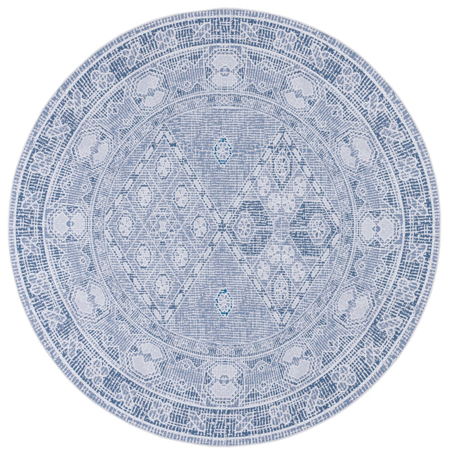 Safavieh Machine Washable Tucson Tsn141F Grey/Ivory Rug.