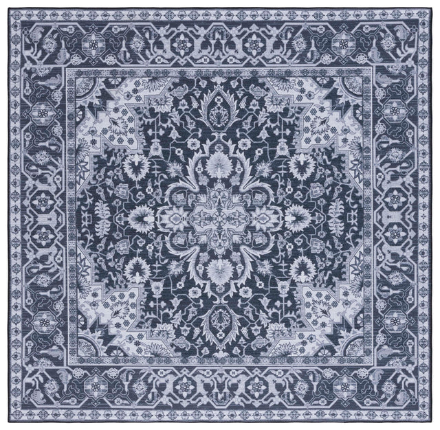 Safavieh Machine Washable Tucson Tsn147Z Black/Beige Rug.