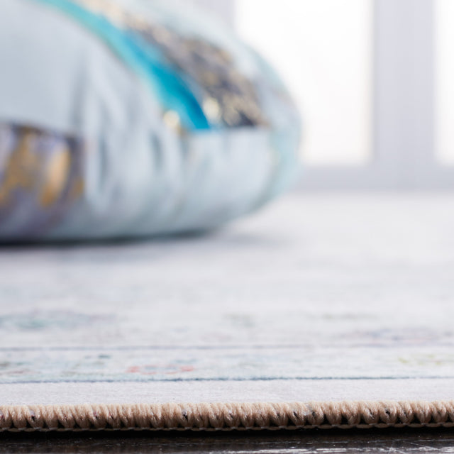 Safavieh Machine Washable Tucson Tsn165B Beige/Green Rug.