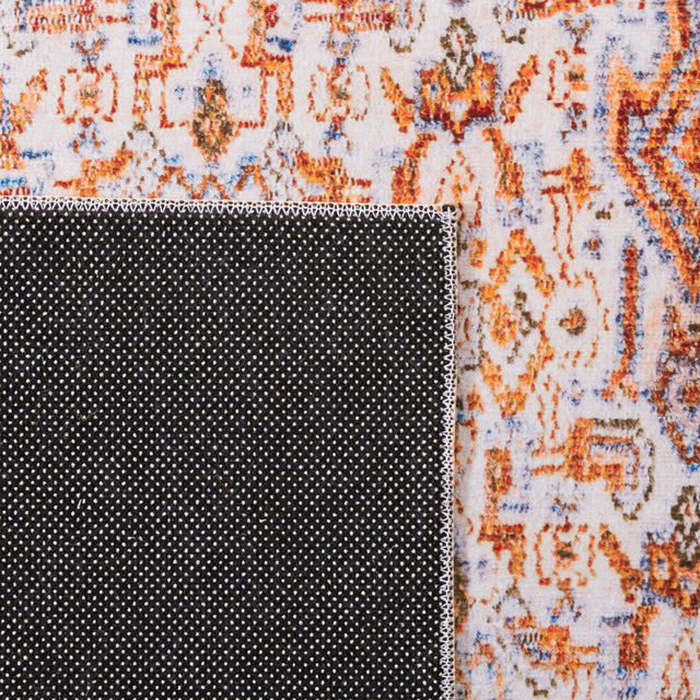 Safavieh Machine Washable Tucson Tsn166B Beige/Rust Rug.