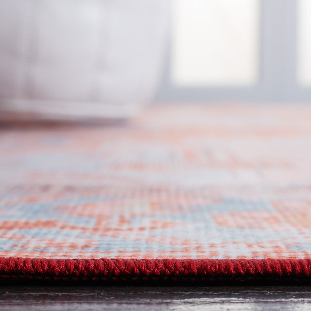 Safavieh Machine Washable Tucson Tsn167P Rust/Blue Rug.
