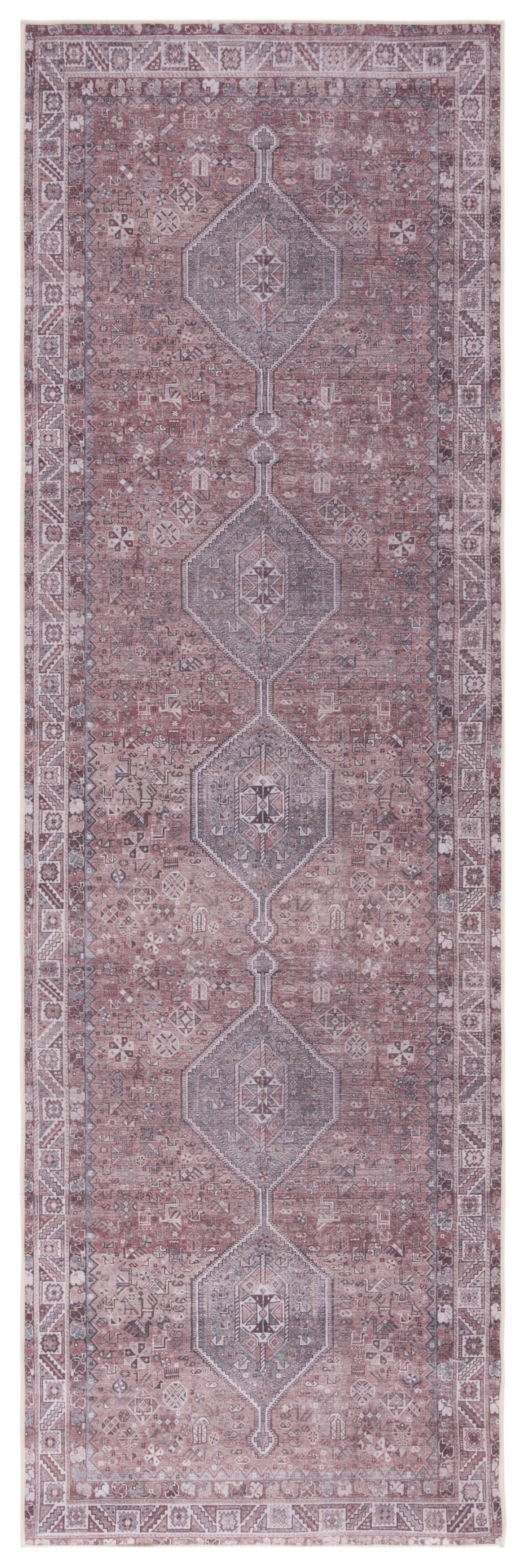 Safavieh Machine Washable Tucson Tsn169P Light Rust/Beige Rug.